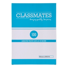 Classmates Gloss Laminating Pouches (150 Micron) - A4 - Box of 100
